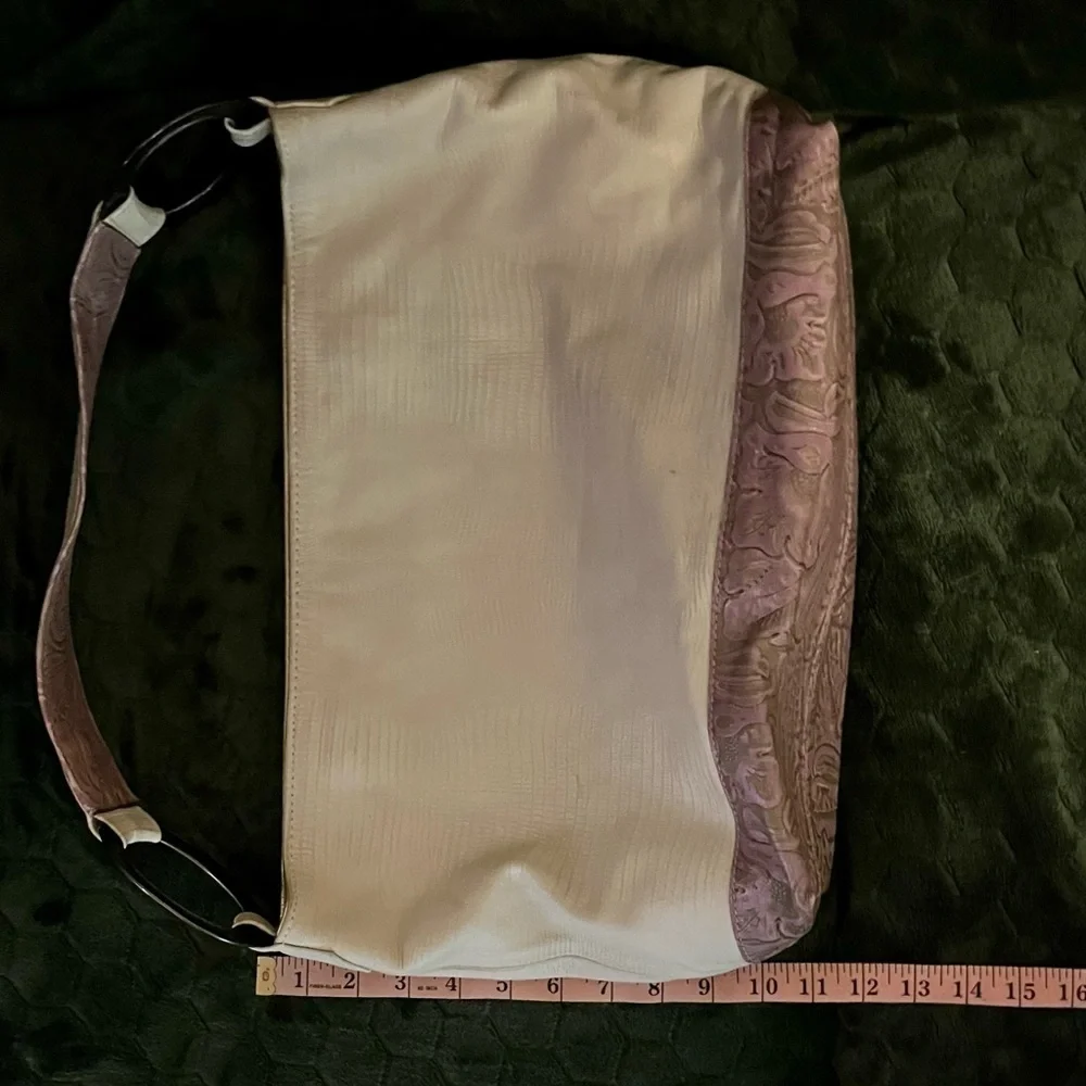 Roberto Vascon Vintage Leather Hobo Bag
